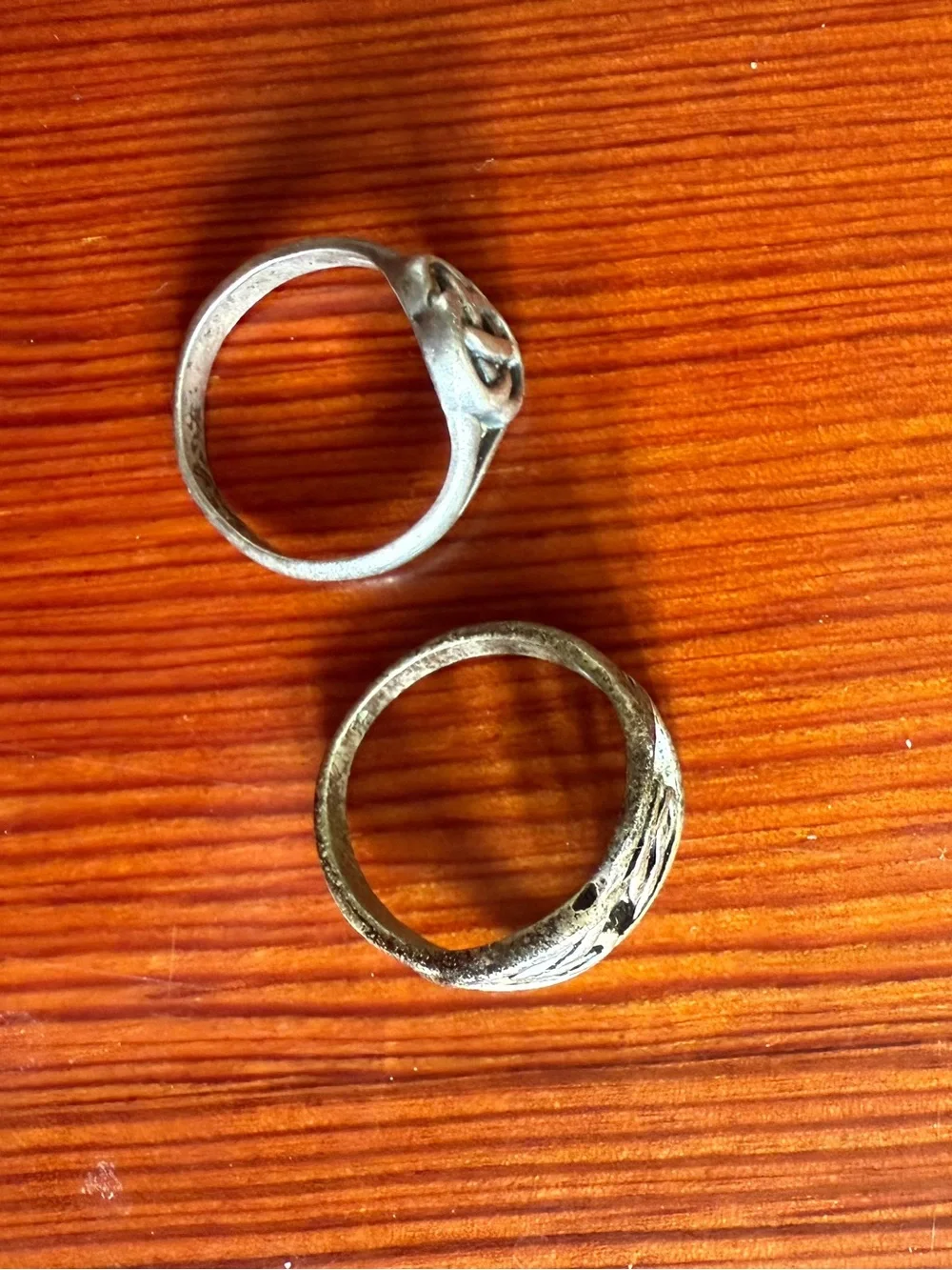 Celtic knot ring set, Celtic knots, vintage rings